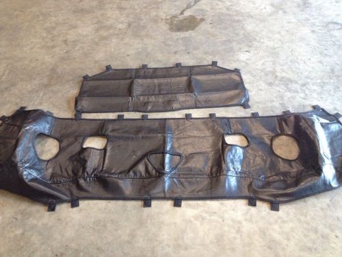 2003-2006 oem gmc sierra 2500-3500 duramax  winter grille cover and bumper cover