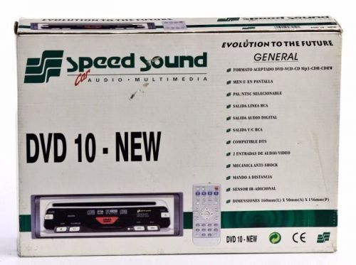 Multimedia system for cars speed sound model dv 10 new in the box