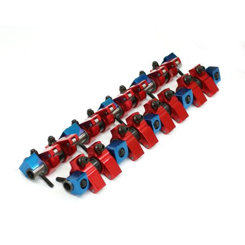 Mopar chrysler bb 383 440 1.6 aluminum roller rocker arms &amp; shafts (offset .450)