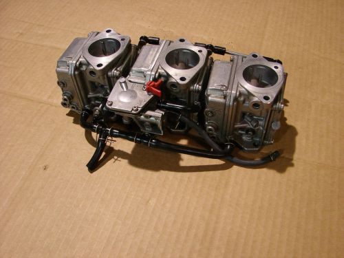 Yamaha outboard 40 50hp carburetors 95-03 with linkage fuel lines air box bolts