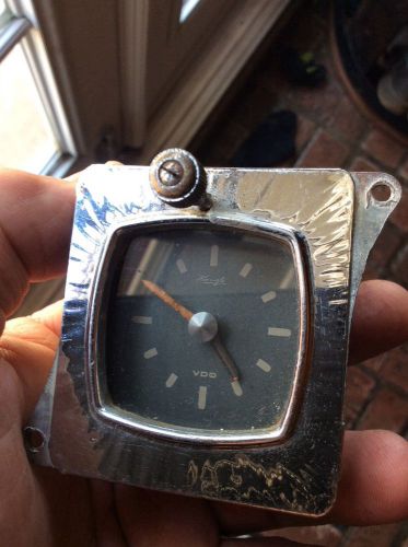 Rare dated 1957 dash board clock kienzle vdo ,vw porsche,jag,