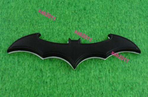 Auto car metal black bat batman rear boot emblem badge sticker