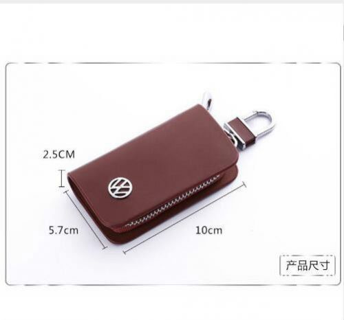 Wholesale genuine leather car key case cowhide key holder free shipping
