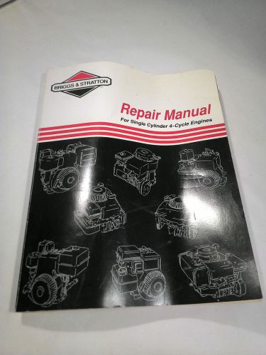 Briggs &amp; stratton book repairs 800100 2-cycle single cylinder, 272144, 272147,80