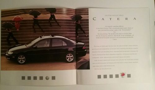 1996 cadillac catera dealer advertisement brochure collectible