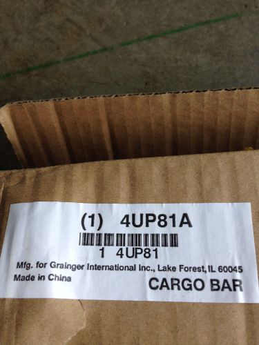 Dayton cargo bar 4up81a 1-1/4&#034; round aluminum ratcheting 88&#034;-103&#034; heavy duty new