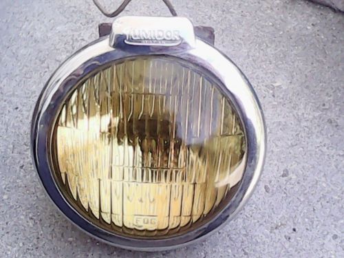 Vintage lumidor royal old amber ge 6v fog light lamp auto car truck antique
