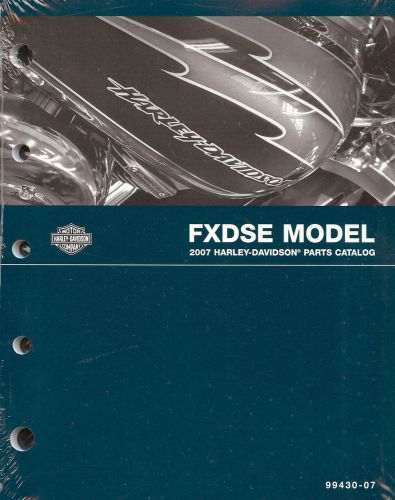 2007 harley-davidson fxdse dyna parts catalog manual -fxdse