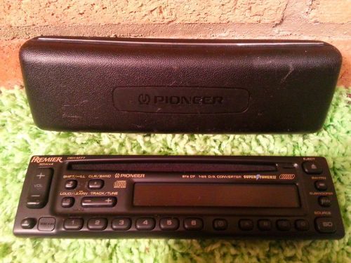 Pioneer deh m77      faceplate     great condition