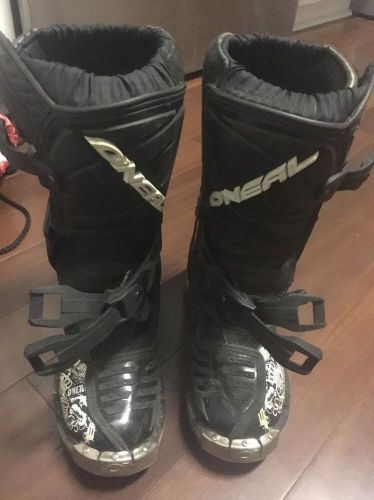 Oneal youth dirt bike riding boots size 1