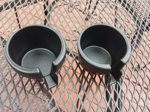 2000 - 2001 ford focus front cup holder inserts pair