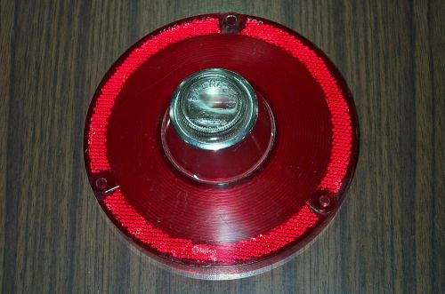 1962 1963 ford fairlane falcon tail light lens with backup lens nos