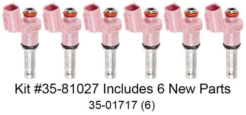 New top quality complete fuel injector set fits lexus gs350 gs450h and is350