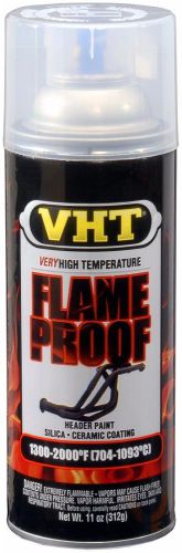 Vht [sp115] flameproof coating satin clear paint can -11 oz.extends life of high