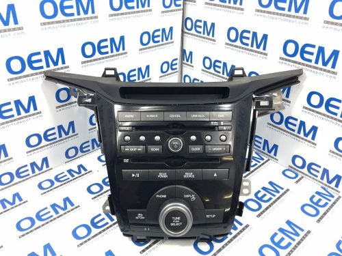 11 12 13 honda odyssey cd dvd player radio am fm xm tuner 39100-tk8-a420 oem