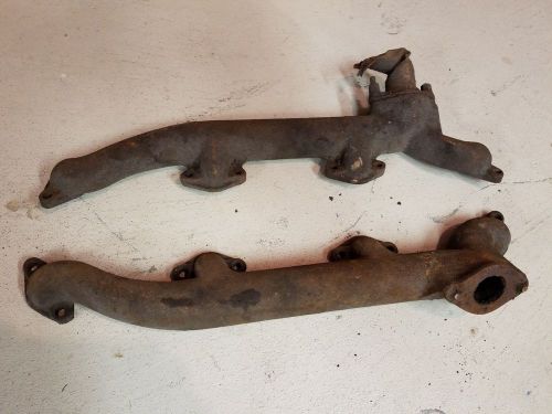 Lincoln v12 exhaust manifolds hot rod, rat rod, street rod, ford deluxe.
