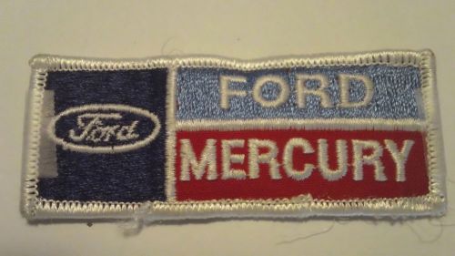 Ford oem mercury dealership embroidered sew on  patch