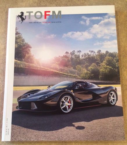 Tofm the official ferrari magazine 95993451 #33 new! laferrari aperta 488 cali t