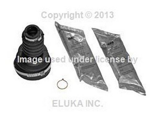 2 x bmw genuine front axle repair boot kit for c v joint inner interior e30