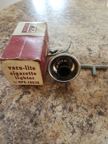 1951 ford nos factory optional vacu-lite cigarette lighter bpa 18638, nib