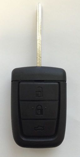 Holden commodore ve 3 button + panic remote key shell.ve hsv chev