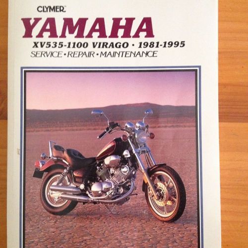 Yamaha virago repair manual from clymer