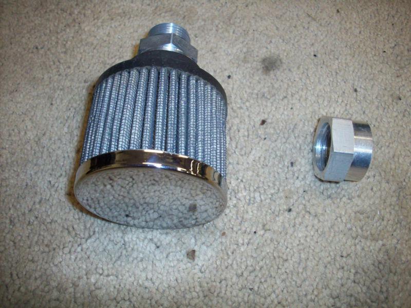 K&n valve cover breather with check valve removable