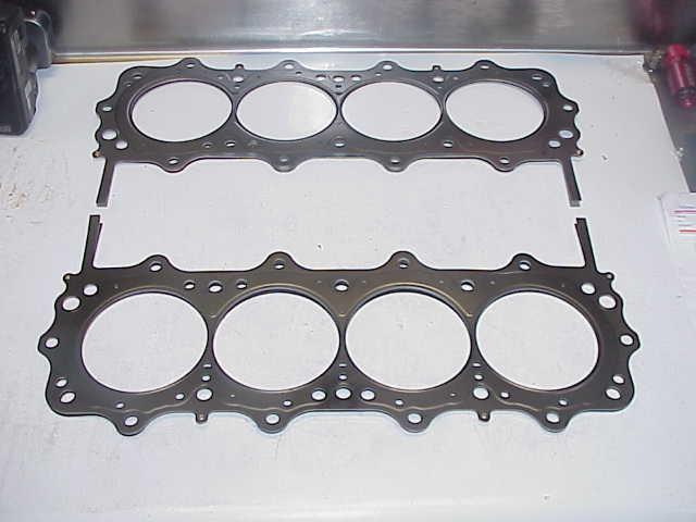 2 cometic new multi layer steel head gaskets for dodge r5-p7 nhra nascar arca 