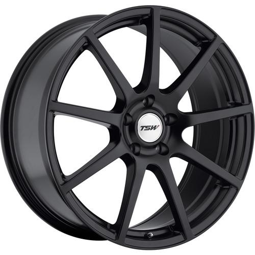 18x9.5 black tsw interlagos wheels 5x112 +40 audi s6 a8 q5