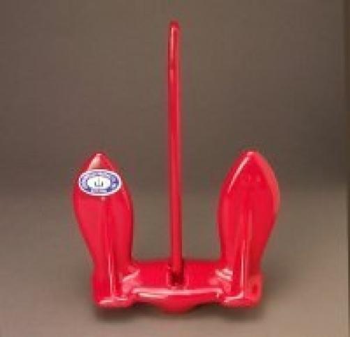 Navy style anchor boats up to 24' pvc coated 20# red