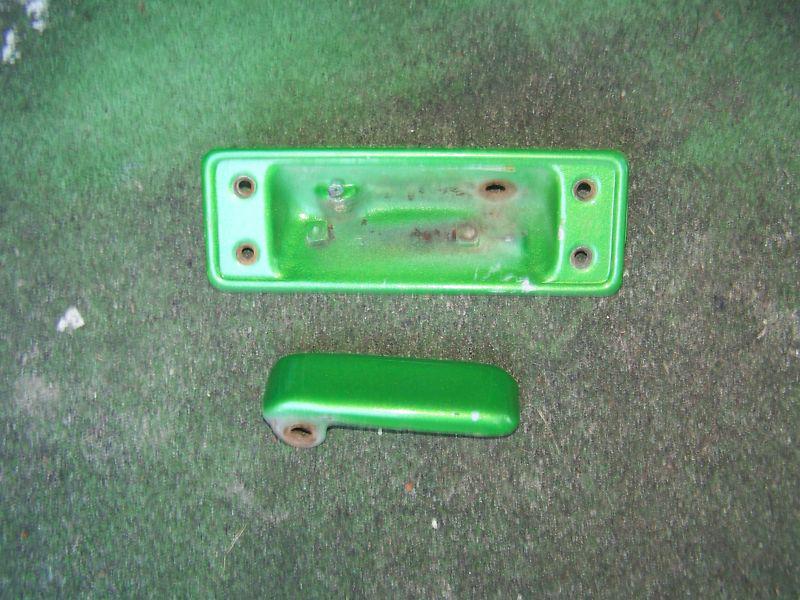 Used 64-72 ford truck f100/350  steel tailgate handle and mounting plate