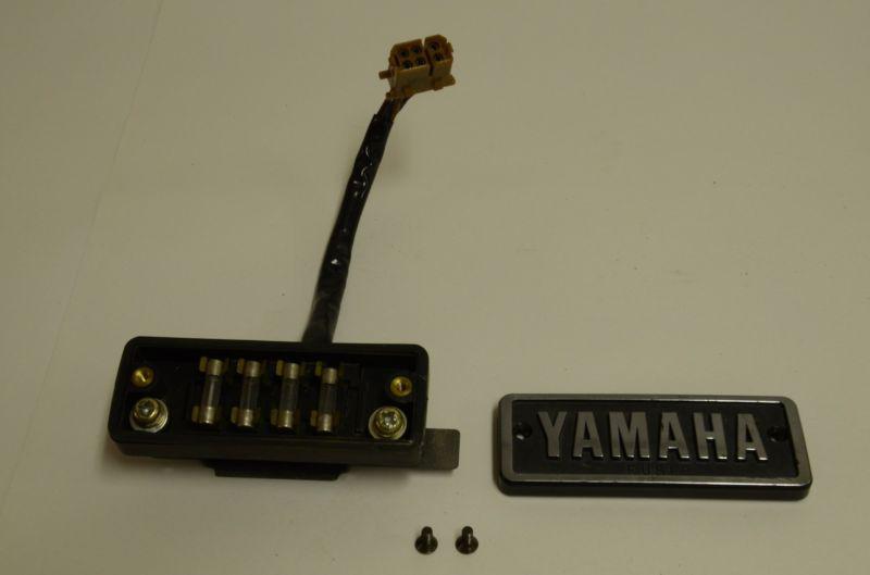 Yamaha xv750 xv 750 virago fuse box