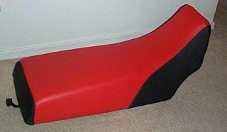 Yamaha banshee red seat cover  #ghg5987scblck6987