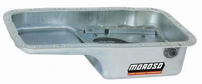 Moroso 20910 oil pan steel clear zinc 5.5 qt. for use on acura integra 1.8l ea