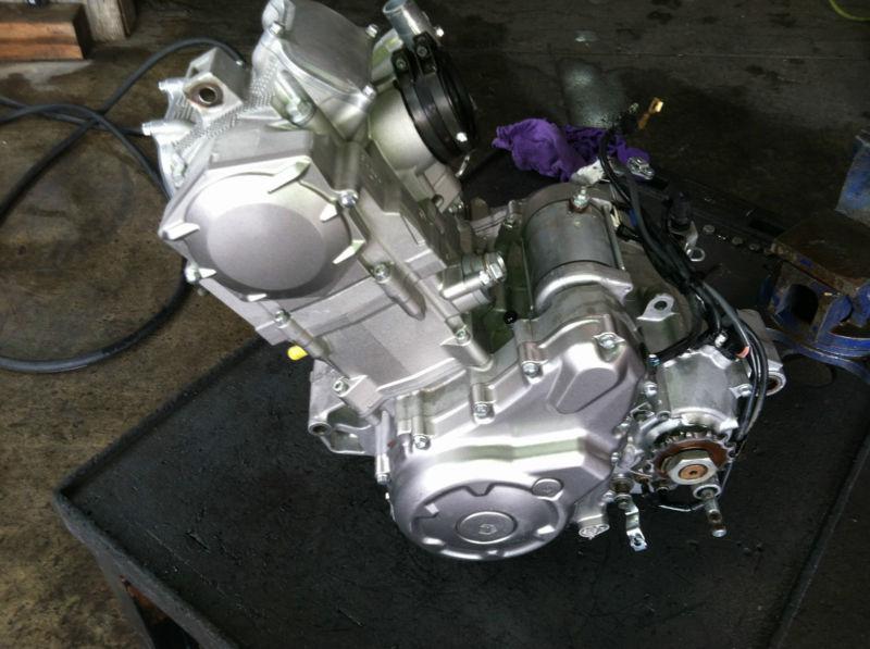 2007 raptor 700 complete engine motor head cylinder cases crank crankshaft l@@k!