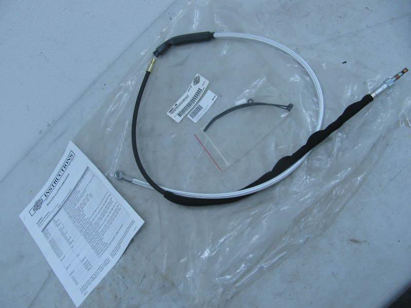 New harley diamond back clutch cable dyna fxdi fxdci super glide custom
