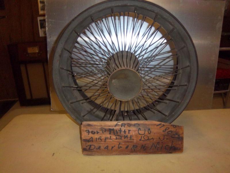 Ford tri-motor aircraft wheel