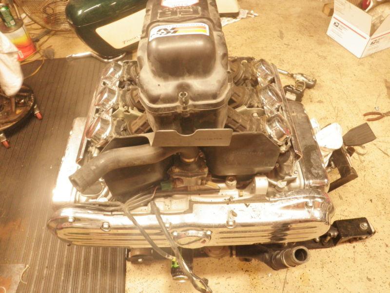 97-03 valkyrie tourer gl1500 complete engine motor w/ carbs alternator starter