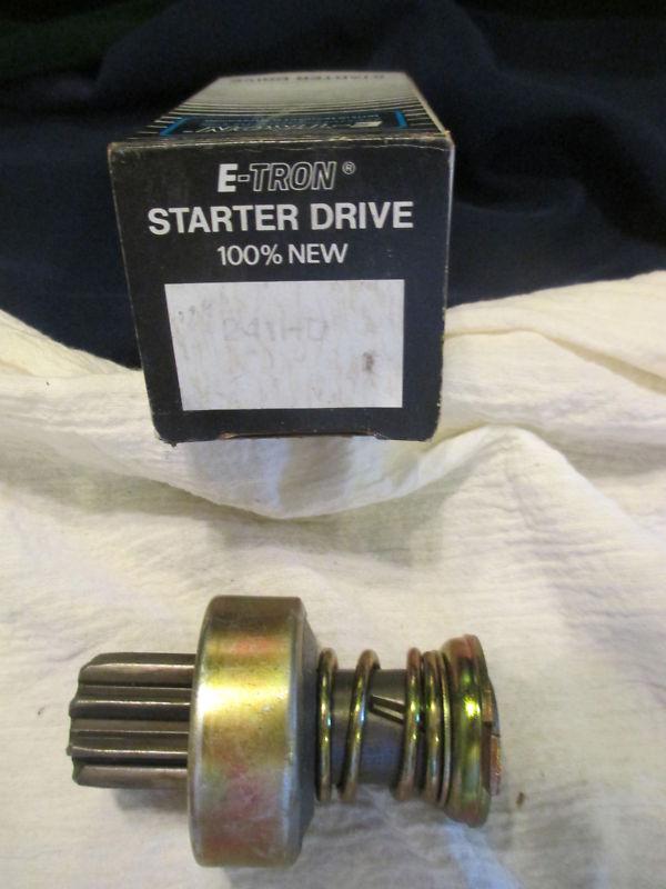 Nos nib standard motor products e-tron 241hd starter drive for 1972 jeep 