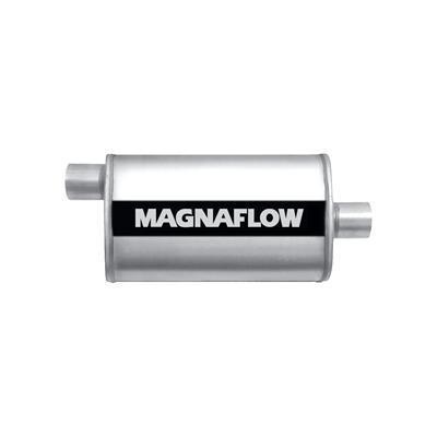 Magnaflow 11226 muffler 2.50" inlet/2.50" outlet stainless steel natural each