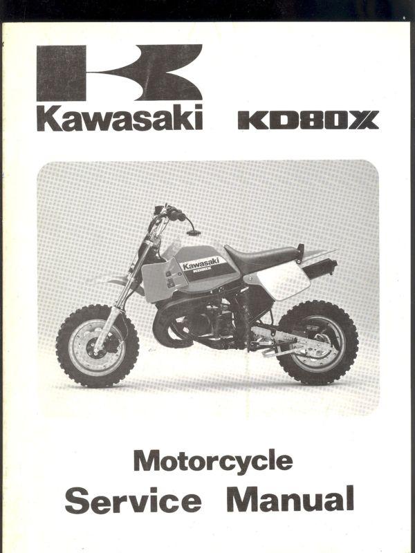 1998 kawasaki kd80 motorcycle service manual