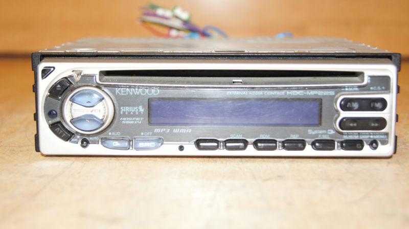 Kenwood kdc-mp225 am/fm/cd radio player mp3 wma