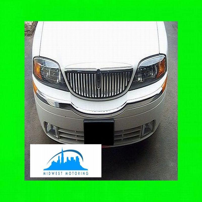2000-2006 lincoln ls chrome trim for grill grille 5yr warranty