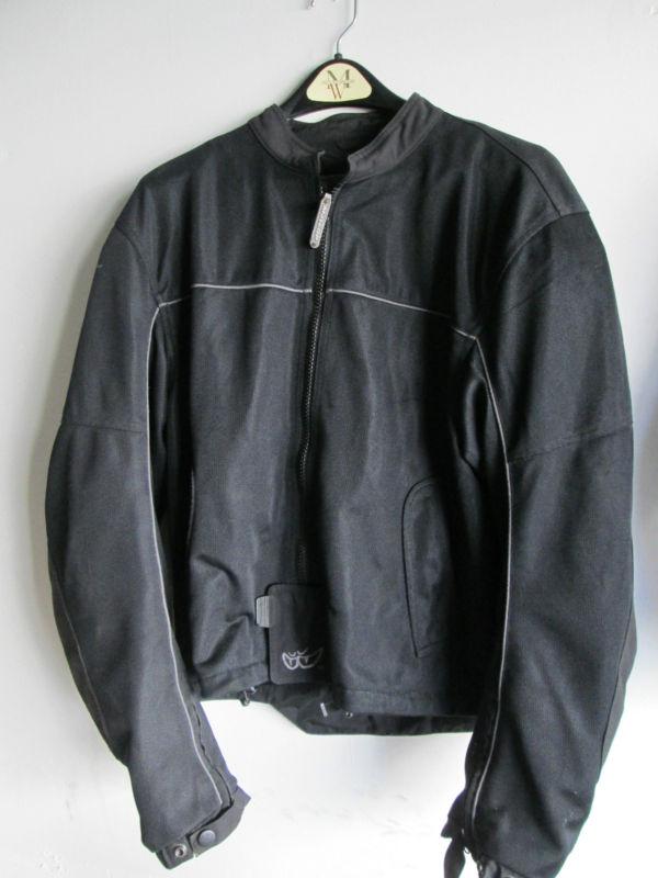 Motogp men's xl extra large black motorcycle mesh jacket used