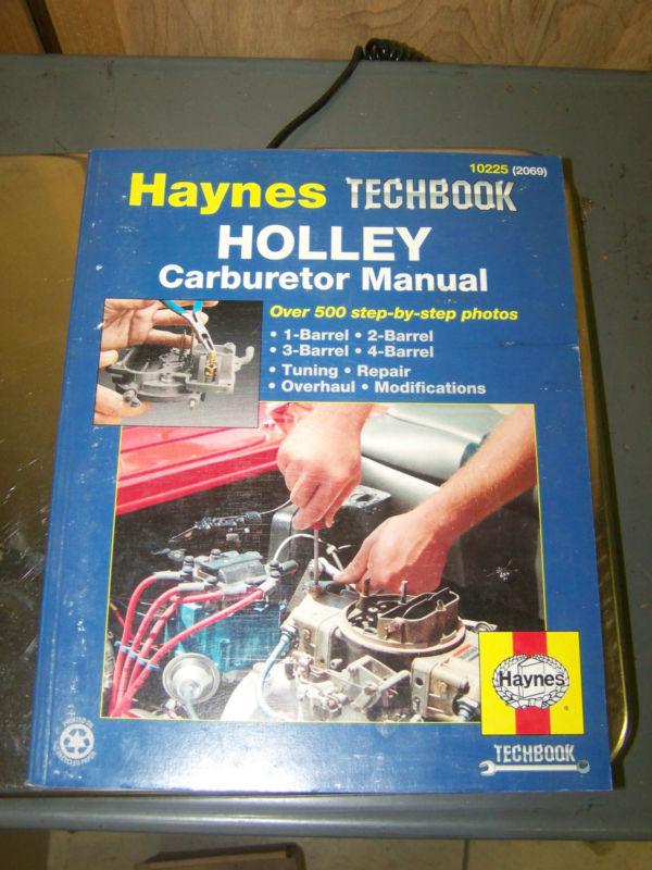 Haynes techbook holley carburetor manual 10225 (2069)