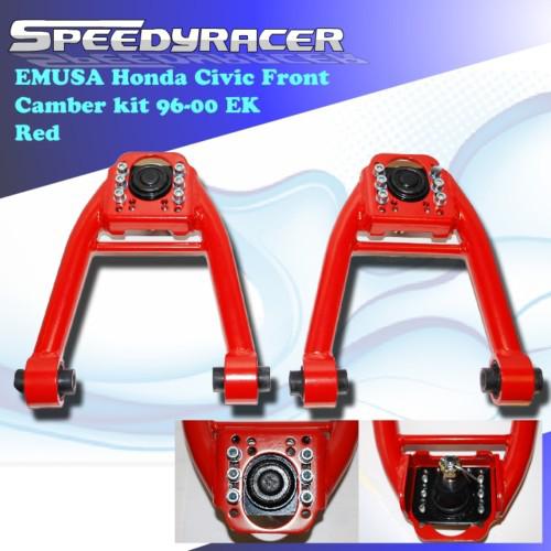 1996-2001 96-01 honda civic front upper  camber arms red