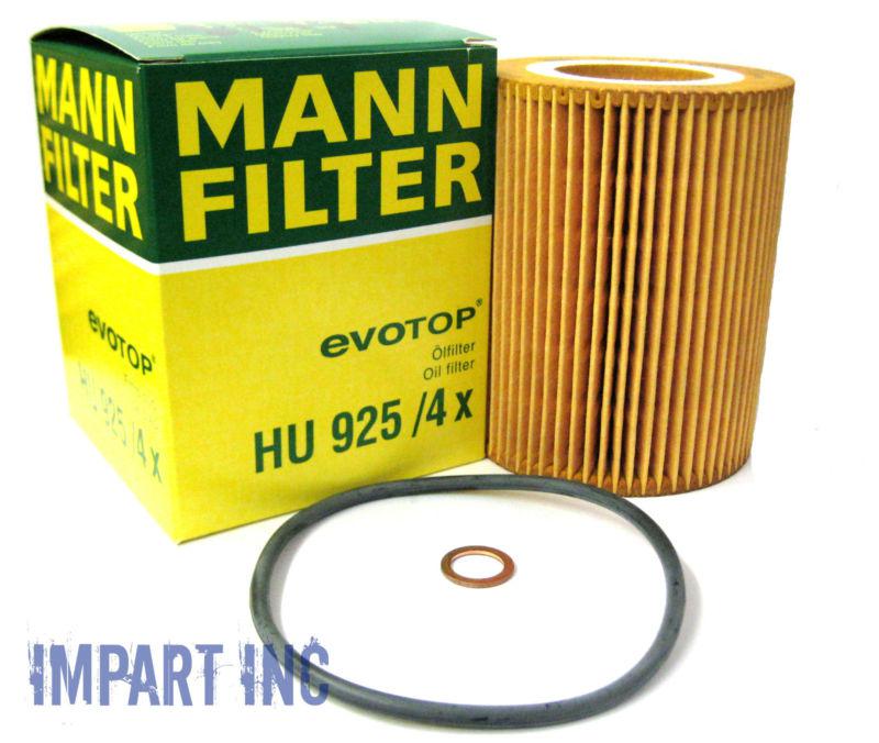 Bmw mann oil filter 6 cylinder  hu925/4x 11 42 7 512 300