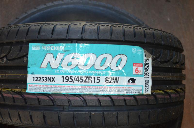 1 new 195 45 15 nexen n6000 tire