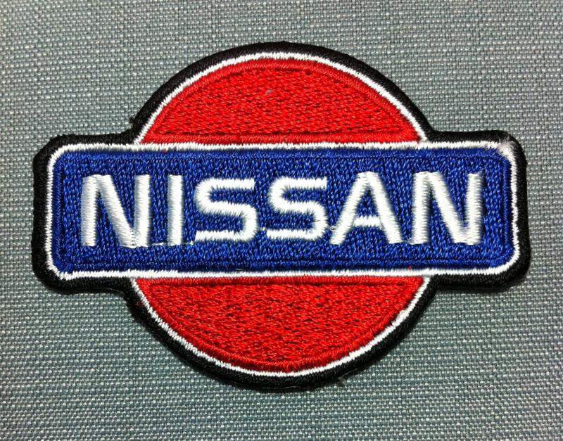 Nissan embroidered patch iron on badge car motor auto racing race rally logo f1