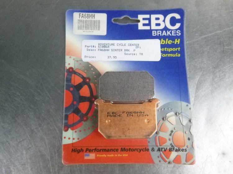Ebc motorcycle brake pad ebc fa68hh new